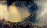 J.M.W. Turner: Snow Storm: Hannibal and his Army Crossing the Alps ...
