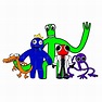 Rainbow Friends Characters PNG Digital Download Image, Rainbow Friends ...
