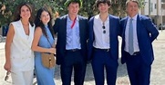 Matteo Renzi festeggia (con tanto di paparazzi) la laurea del figlio ...