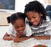 African American Children Reading