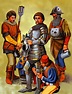 Edward Duke of Bar and his troops at Agincourt | Historical warriors ...