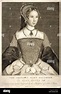 La Reina Católica María Tudor de Inglaterra como la Princesa María ...