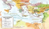Más BIBLIA: Viajes del Apóstol Pablo - (Mapas)