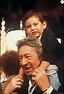 Serge Gainsbourg et son fils Lulu à Paris, le 9 novembre 1988. - Purepeople