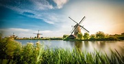 Kinderdijk - Los molinos más conocidos de Holanda
