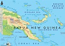Capital city of papua new guinea map - Map of capital city of papua new ...