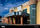 Facade of theatre, Jackie Gleason Theater, Miami Beach, Florida, USA ...