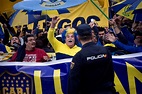 Libertadores: Miles de hinchas de Boca fueron a mostrar su apoyo al equipo