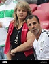 Germany's Sami Khedira's father Lazhar and mother are seen on the ...