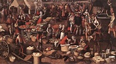 Related image | Medieval market, Scene, 16th century