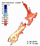 Climate Map of New Zealand