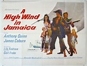 A HIGH WIND IN JAMAICA (1965) Original Cinema Quad Movie Poster ...