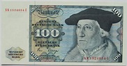 100 Deutsche Mark - République fédérale d'Allemagne – Numista