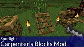 Spotlight: Minecraft Carpenter's Blocks Mod - YouTube