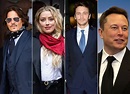 Conversas entre Amber Heard, Elon Musk e James Franco são expostas em ...