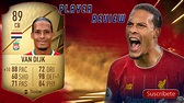 ¿SERÁ EL MEJOR CENTRAL DE JUEGO? REVIEW DE VIRGIL VAN DIJK 89 CARTA ORO ...