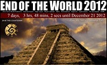 SuperNova125: Mayan Calendar End Of The World 2012 (21/12/12)