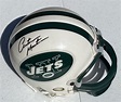 CURTIS MARTIN Riddell 3 5/8 Signed Mini Helmet NY Jets COA included ...