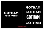 Gotham Font Family - DaFont File