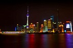 Oriental Pearl Tower, Shanghai at night, pudong HD wallpaper ...