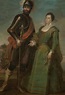 Retrato de Dom Afonso I, Fundador da Casa de Bragança e sua esposa Dona ...