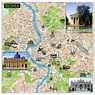 Mapa turístico de la ciudad de Roma | Roma | Italia | Europa | Mapas ...