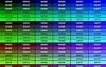 Sample CSS Color Codes Free Download