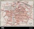 PARMA. Karte Stadtplan Vintage Stadt. Italien, 1924 Stockfotografie - Alamy