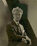 Portrait Of Conductor Leopold Stokowski by Edward Steichen