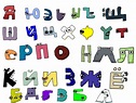 Russian alphabet lore but I remade the letters from scratch : r ...