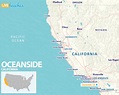 Map of Oceanside, California - Live Beaches