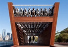 Through a Monumental Sculpture of Moving Chains, Artist Charles Gaines ...