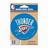 Oklahoma City Thunder - 3x3 Round Vinyl Sticker at Sticker Shoppe