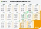 Bundesliga-spielplan 22 23 Zum Ausdrucken Kostenlos