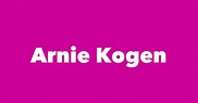 Arnie Kogen - Spouse, Children, Birthday & More