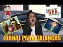 TELEJORNAL INFANTIL: um jornal para crianças * Jornal da Jujuba - YouTube