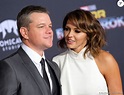 Matt Damon et sa femme Luciana Bozan Barroso à la première de 'Thor ...