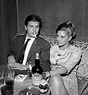 Alain Delon with wife Nathalie, 1966 | Rebrn.com