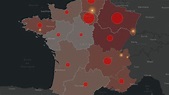 CARTE - Coronavirus : quelles sont les régions les plus touchées en ...