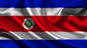 Fondos de Pantalla 1920x1080 Costa-Rica Bandera Tiras descargar imagenes