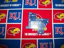 La Universidad de Kansas KU Jayhawk Red Blue Patch Logo Rock | Etsy