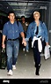 Brigitte Nielsen actress with her boyfriend arrive at Heathrow Airport ...