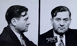 George Clarence” Bugs” Moran’s 1946 mugshot, back in the day he was ...