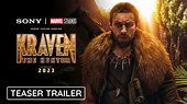 Kraven The Hunter Movie Trailer Release Date