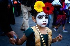 Procession-of-the-Angelitos,-Dia-de-los-Muertos,-Oaxaca,-Mexico,-2013 ...
