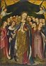 Master of the Legend of Saint Barbe. Saint Ursula Protecting The Eleven ...
