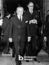 Image of French Prime Minister Charles De Gaulle With Paul Reynaud ...