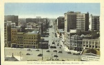 Portage and Main, ca. 1940--A sign for James Richardson & Sons can be ...