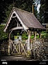 This is the gate to the Holy Trinity Church Ystrad Mynach in South ...