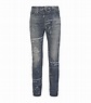 John Galliano Gazette Print Jeans in Blue for Men (denim) | Lyst